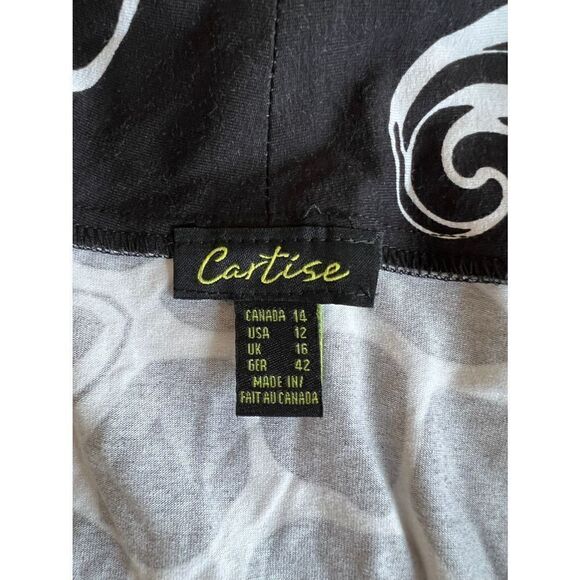 NWT Cartise size 12 black/white dress - Picture 6 of 8